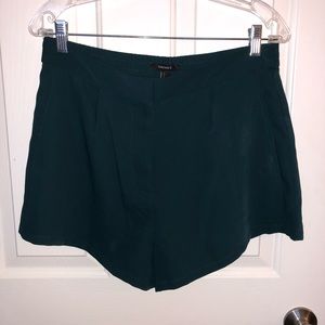 Forever 21 Teal Dress Shorts Large